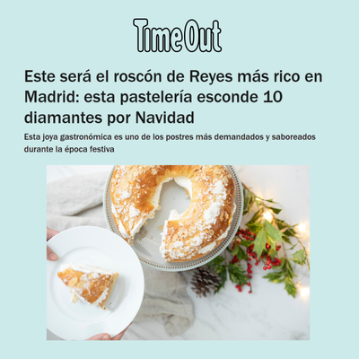 Este será el roscón de Reyes más rico en Madrid: esta pastelería esconde 10 diamantes por Navidad