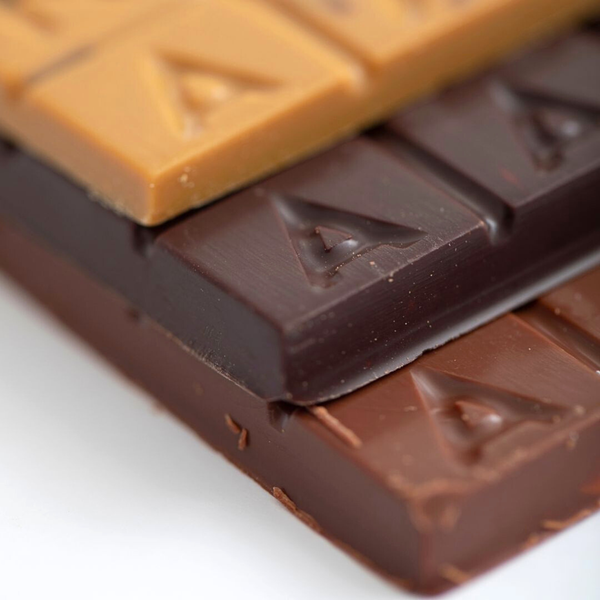 3 tabletas de chocolate From Bean to Bar