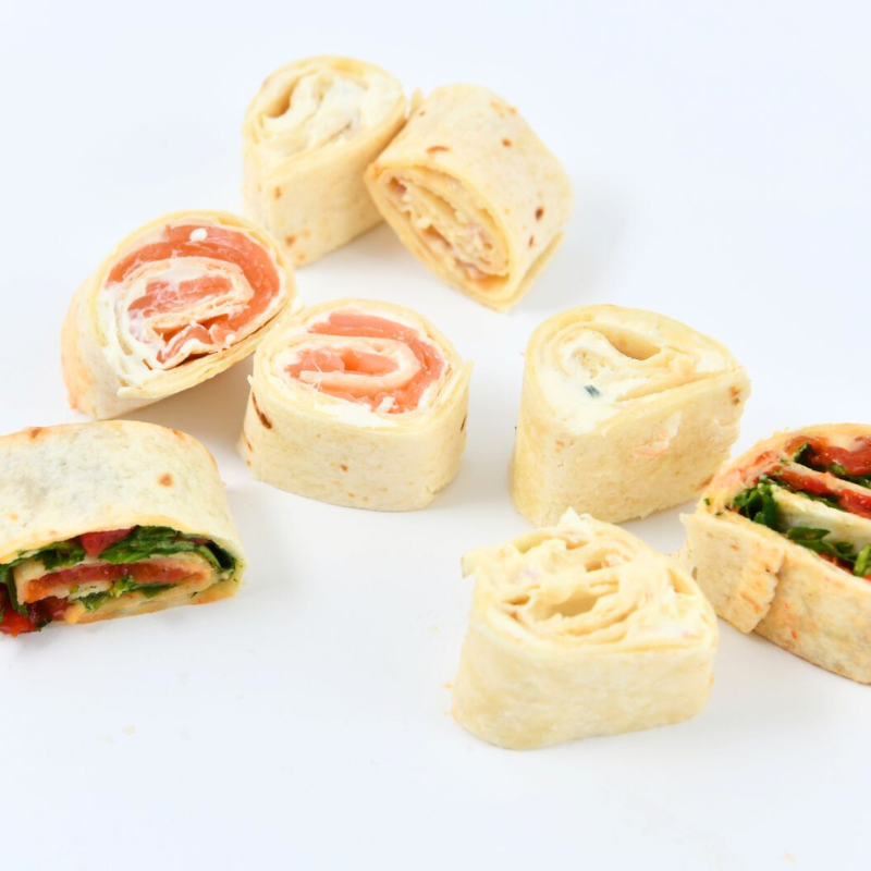 Fancy Mini Wraps Bandeja de Mini wraps variados | Catering para empresas y particulares ...