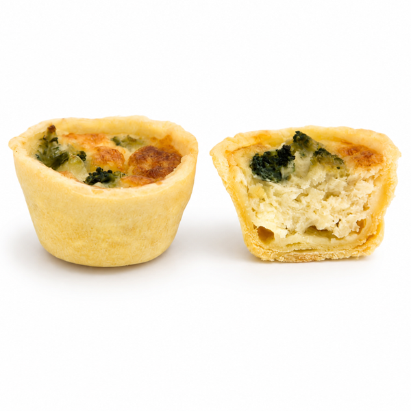 Bandeja de mini quiches