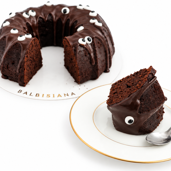 Bundt Cake de Chocolate de Halloween