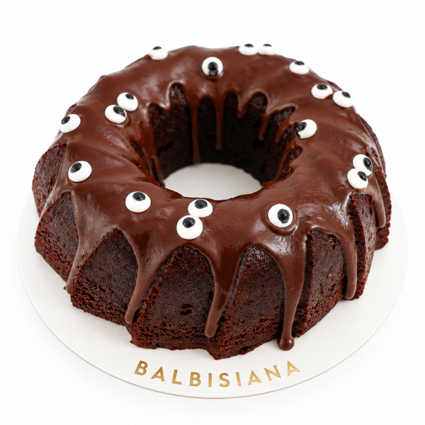 Bundt Cake de Chocolate de Halloween
