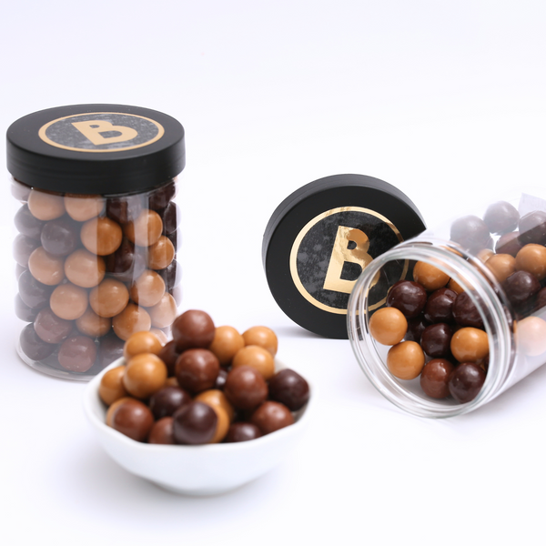 Bolitas de cereal y chocolate