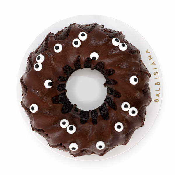 Bundt Cake de Chocolate de Halloween
