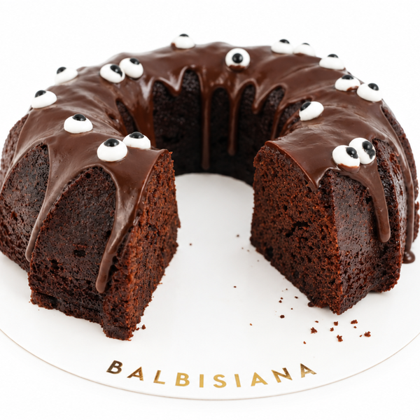 Bundt Cake de Chocolate de Halloween