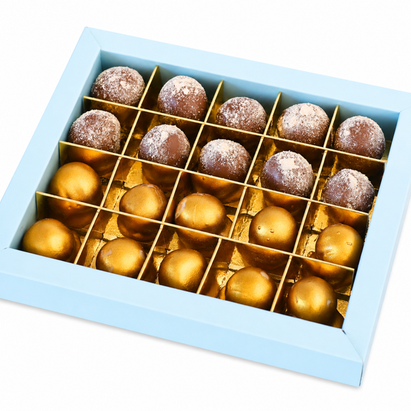 Caja de Trufitas chocolate de oreo y galleta 20 ud.