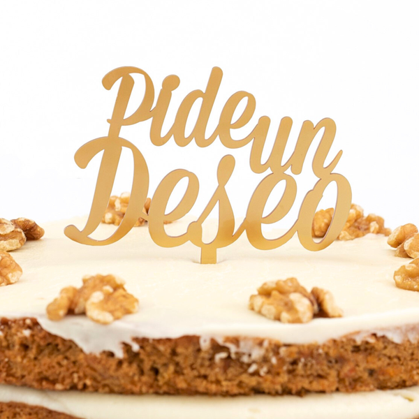 Cake topper Pide un Deseo