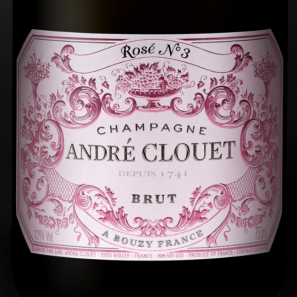 Champagne Rosado André Clouet Nº3