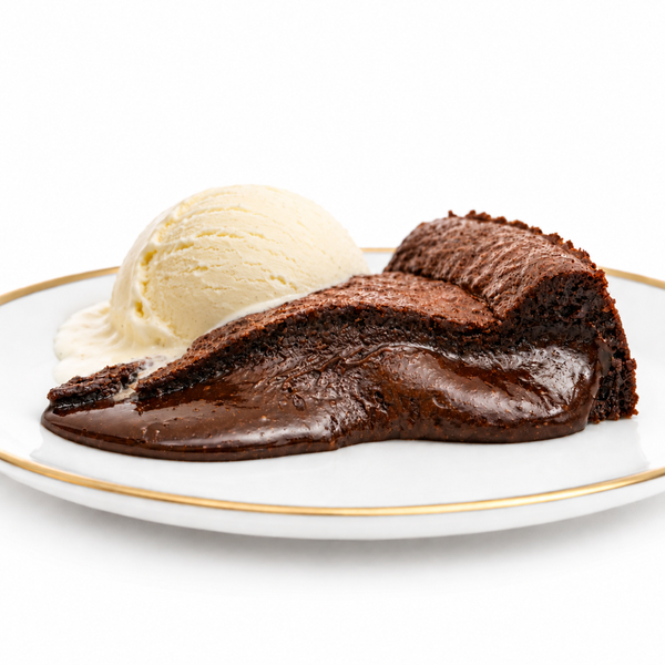 Tarta coulant de chocolate
