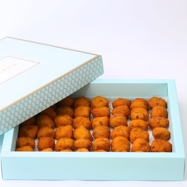 Bandeja croquetas de cecina