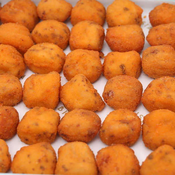 Bandeja croquetas de cecina