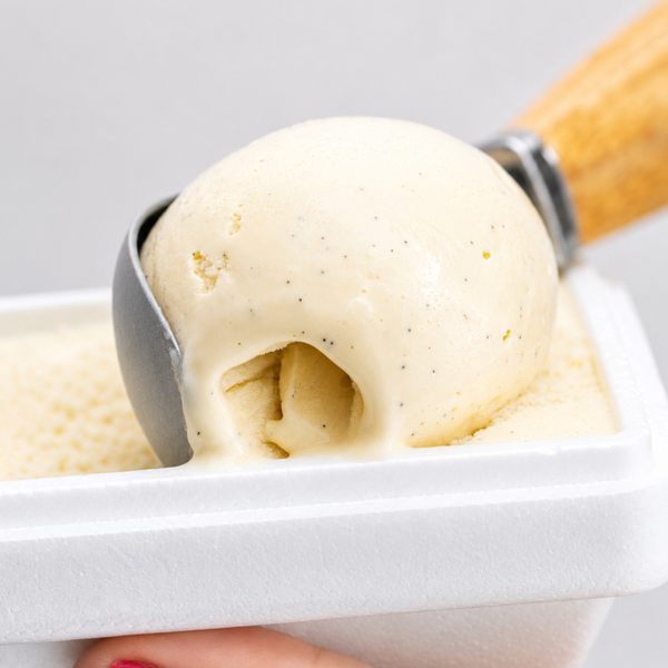 Helado artesanal de Vainilla de Madagascar