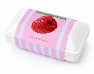 Sorbete artesanal de frambuesa