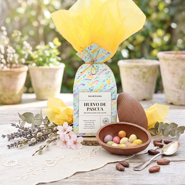 Huevo de Pascua de chocolate Balbisiana