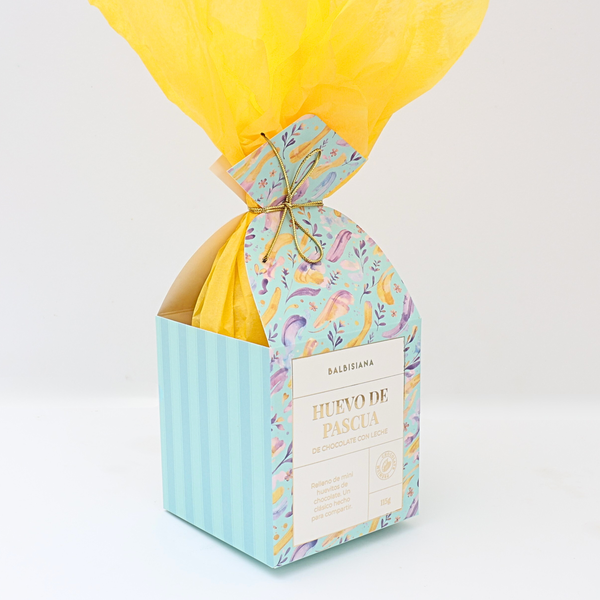 Huevo de Pascua de chocolate Balbisiana