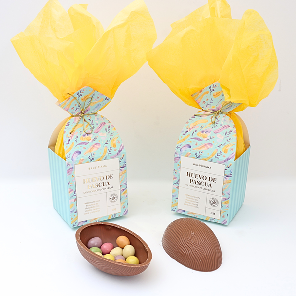 Huevo de Pascua de chocolate Balbisiana