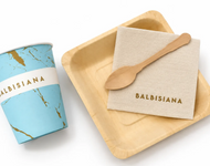 Menaje desechable Balbisiana 10 pax.