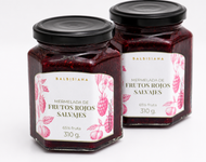Mermelada artesanal de frutos rojos balbisiana