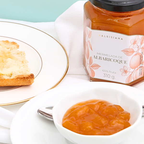 Mermelada artesanal de albaricoque