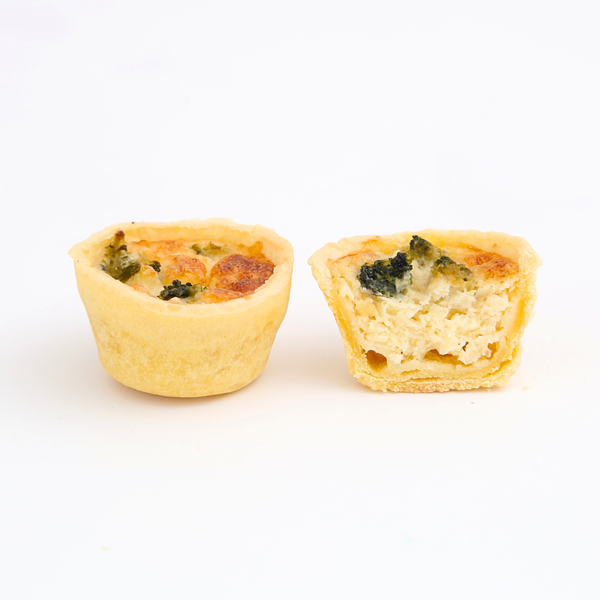 Bandeja de mini quiches