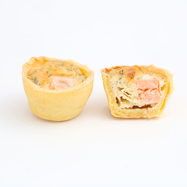 Bandeja de mini quiches