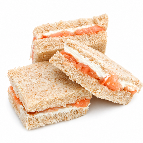 Bandeja de sándwiches dobles premium