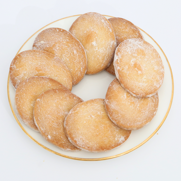 Pastas de mantequilla y lima