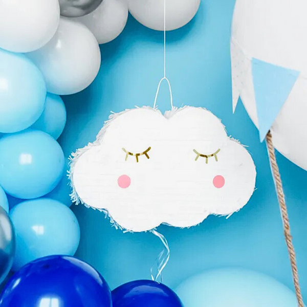 Piñata con forma de nube