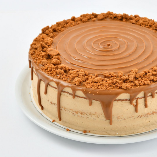 Tarta con Lotus Biscoff