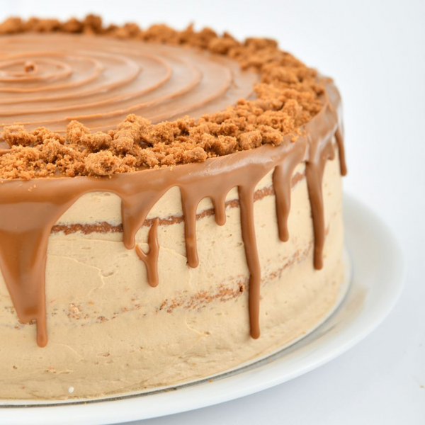 Tarta con Lotus Biscoff