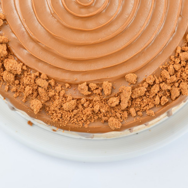 Tarta con Lotus Biscoff