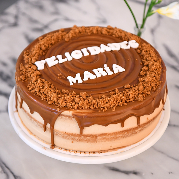 Tarta con Lotus Biscoff