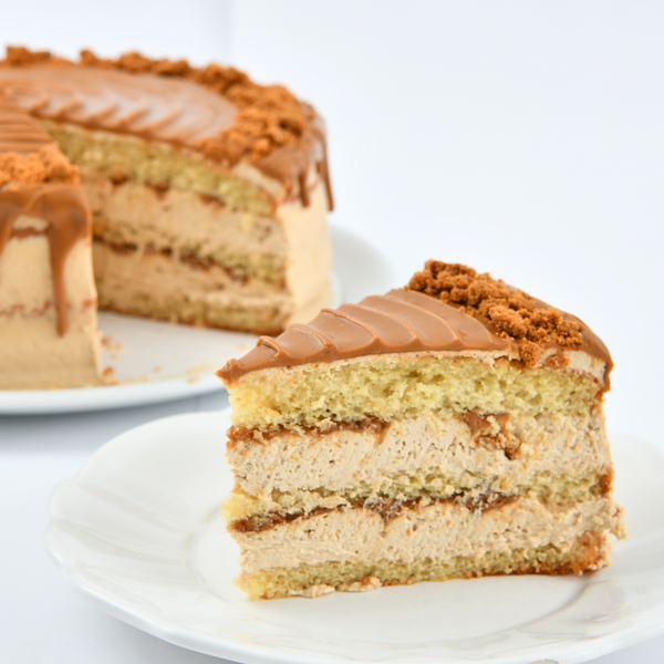 Tarta con Lotus Biscoff