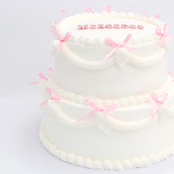 Tarta de Bautizo de dos pisos