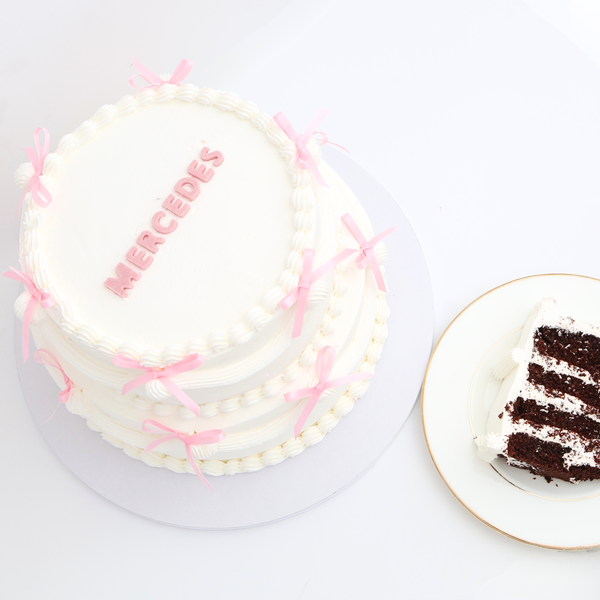 Tarta de Bautizo de dos pisos