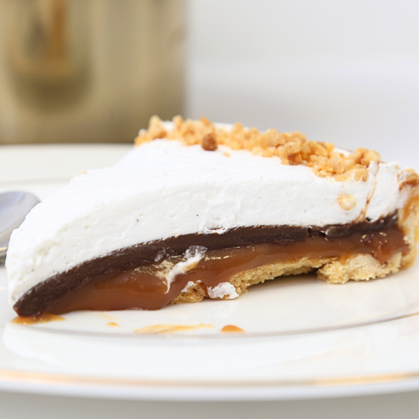 - Tarta de Caramelo Salado, Chocolate y Vainilla -