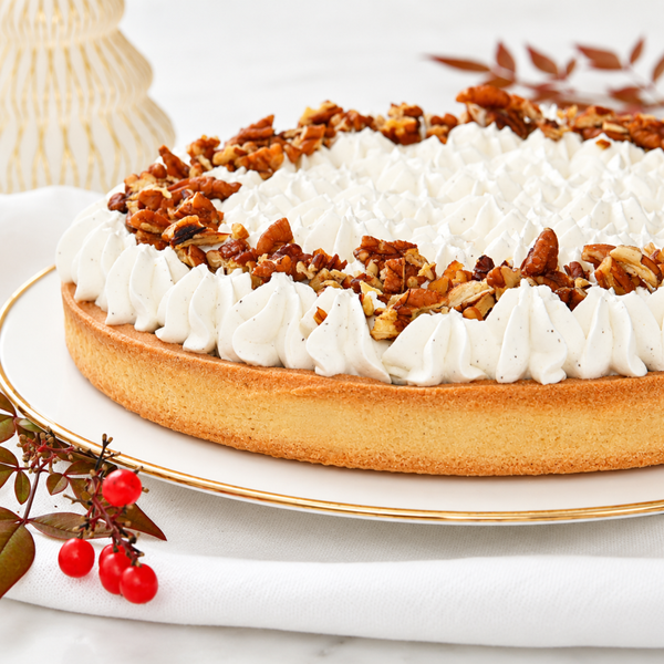 Tarta de Caramelo Salado, Chocolate y Vainilla