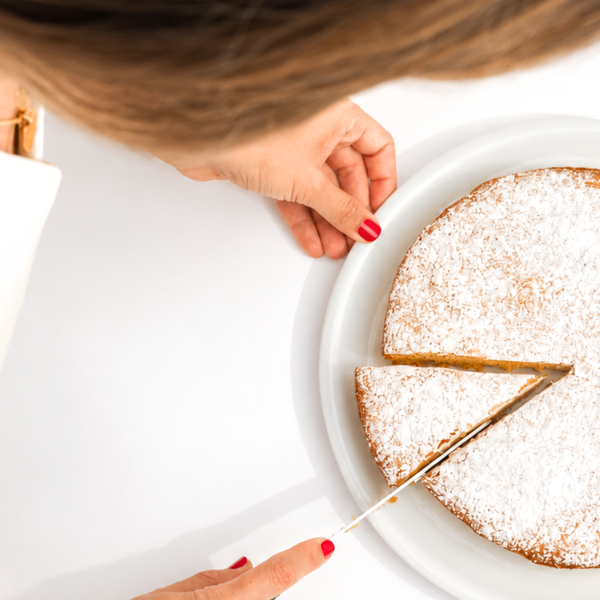 Tarta de almendra sin gluten y sin lactosa