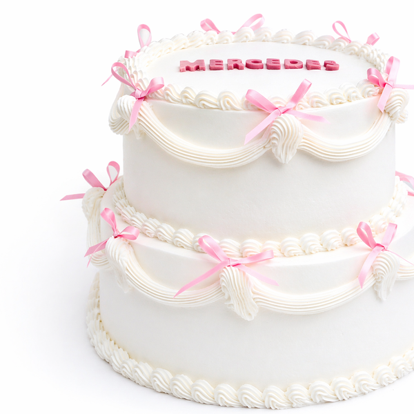 Tarta de Bautizo de dos pisos