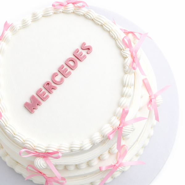 Tarta de Bautizo de dos pisos