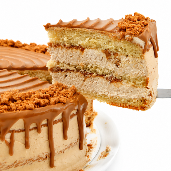 Tarta con Lotus Biscoff