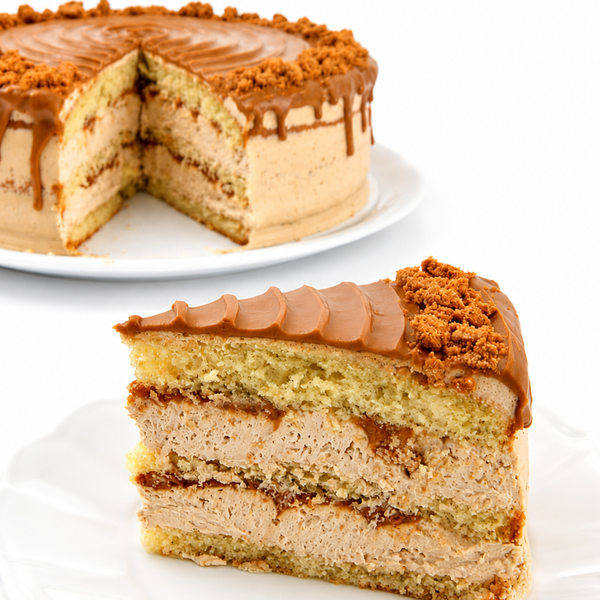 Tarta con Lotus Biscoff