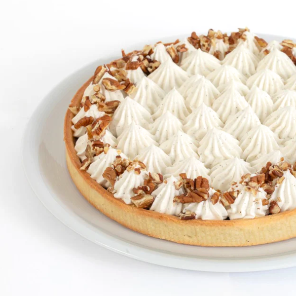 Tarta de Caramelo Salado, Chocolate y Vainilla