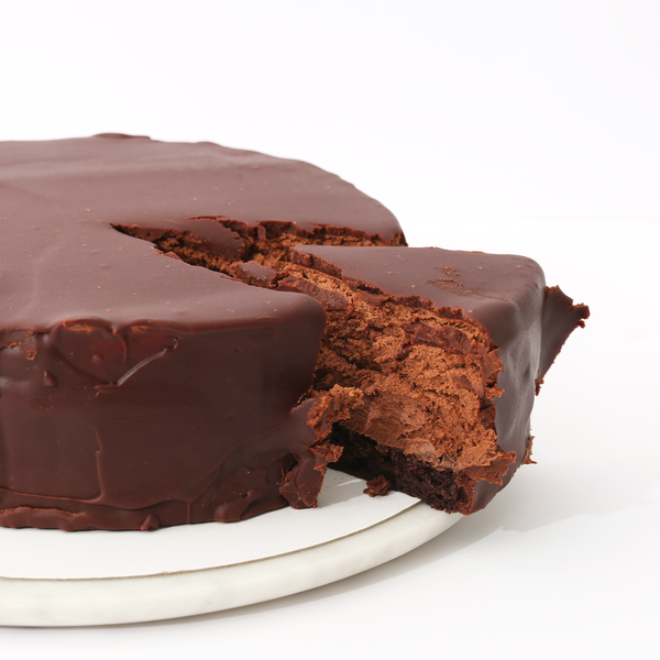 - Tarta de mousse de chocolate SIN -