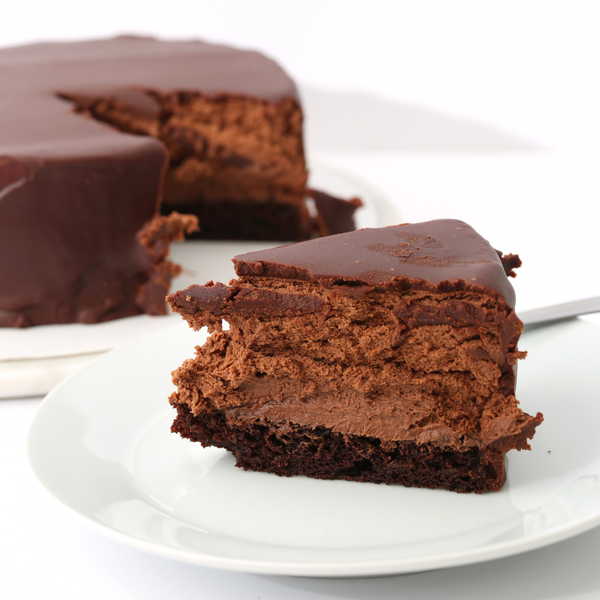 - Tarta de mousse de chocolate SIN -