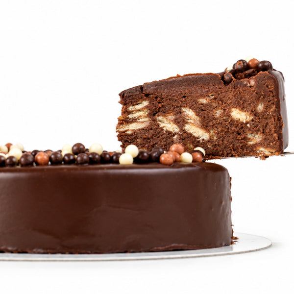 - Tarta de galletas con chocolate -