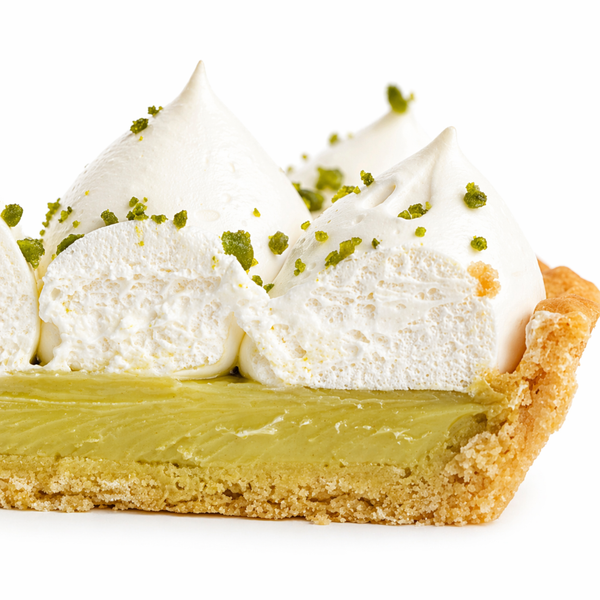 Tarta de pistacho y chocolate blanco