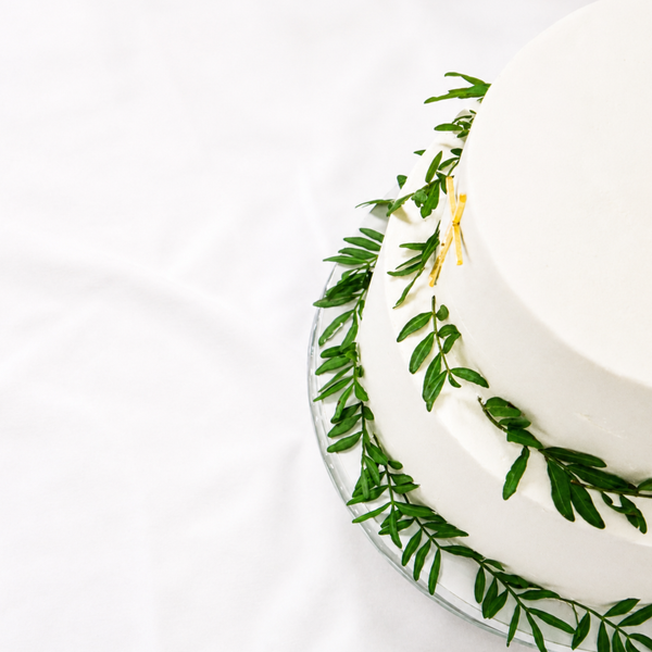 Tarta de primera Comunión de dos pisos