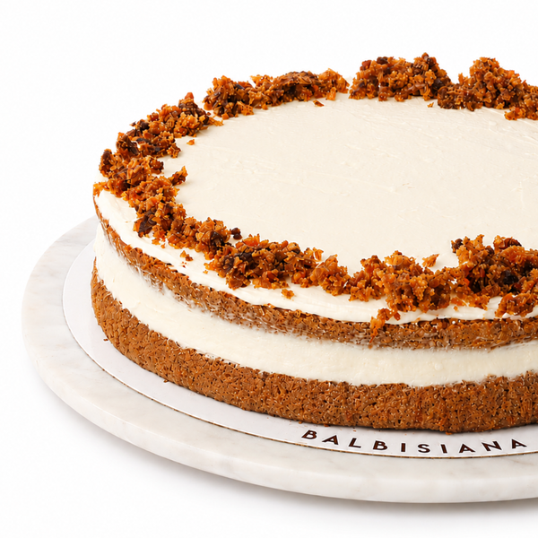 Tarta de zanahoria sin gluten y sin lactosa