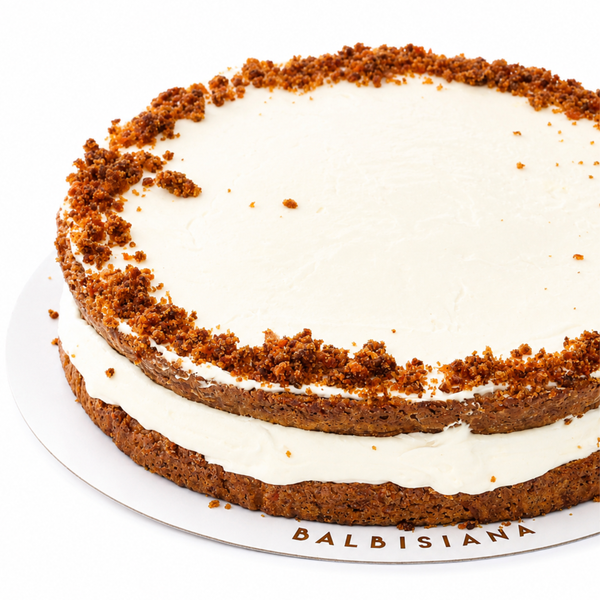 Tarta de zanahoria sin gluten y sin lactosa